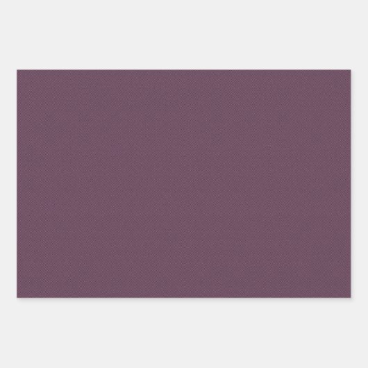 Lila Urlaub mit Herringbone-Tweed Geschenkpapier Set (Vorderseite)