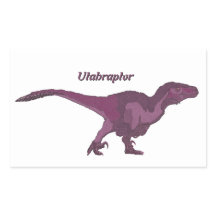 Lila Utahraptor rechts