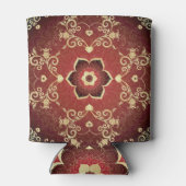 Lila Valentinrahmen Dosenkühler (Rückseite)