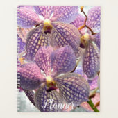 Lila Vanda Orchids Floral Planer (Vorderseite)