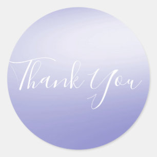 Lila Veilchen Purpur Blau Glanz Partygeschenk Runder Aufkleber