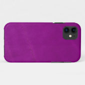 Lila Veloursleder Case-Mate iPhone Hülle (Rückseite (Horizontal))