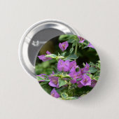 Lila veränderter Krepp und Myrte Button (Vorne & Hinten)