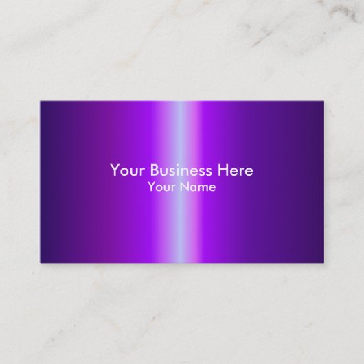 Lila verblasste individuell anpassbare Visitenkart Visitenkarte (Vorderseite)