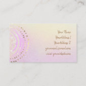 ・lila Verlauf Visitenkarte (Rückseite)