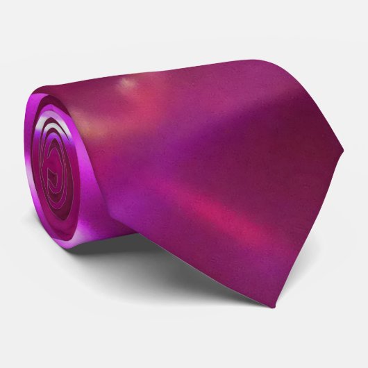 Lila Verrücktheits-Krawatte Krawatte (Gerollt)