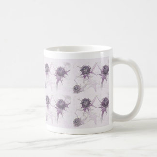 Lila Verschraubung der Natur Kaffeetasse