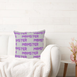 Lila Version von Momster Kissen