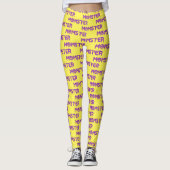 Lila Version von Momster Leggings (Vorderseite)