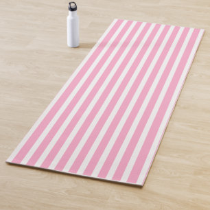 Lila vertikal gestreifter Yoga-Matte Yogamatte