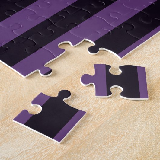 Lila vertikale Streifen passen das an! Puzzle (Seite)