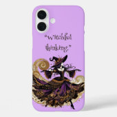 Lila, verworrene Kunst-Deco Case-Mate iPhone Hülle (Rückseite)