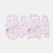 lila verzauberte Gartenfee, Schmetterlingsgeburt Geschenkschachtel (Ungefaltet)