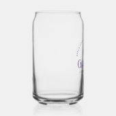 Lila veterinärmedizinischer Abschluss Personalisie Dosenglas (Rechts)