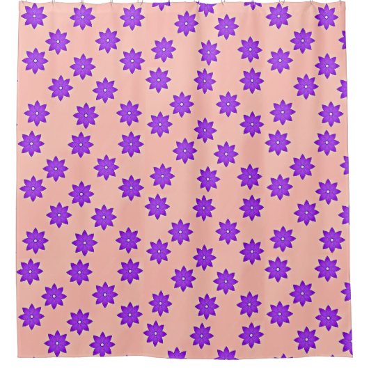 LILA VIBES! DUSCHVORHANG (Vorderseite)