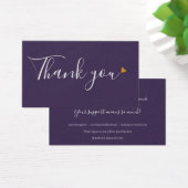 Lila vielen Dank für die Rabattkarte (Schreibtisch)