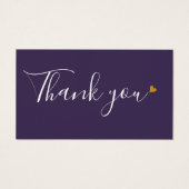 Lila vielen Dank für die Rabattkarte (Vorderseite)