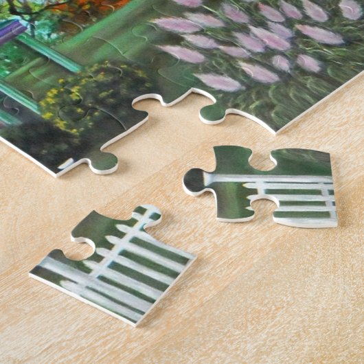 Lila viktorianische puzzle (Seite)