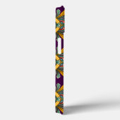 Lila Viktorianisches Tile-Design Case-Mate iPhone Hülle (Rückseite / Rechts)