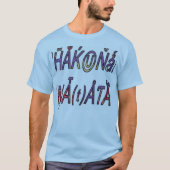 Lila Vintage Hakuna Matata Gift T - Shirt (Vorderseite)