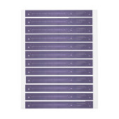 Lila Vintage Halloween Spooktacular Stars (Bogen)