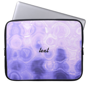 Lila Vintage Retro Glamour Mode Kreis Kunst Laptopschutzhülle