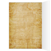 lila Vintager Eiffelturm Paris Tischnummern (Innen (Links))