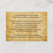 lila Vintager Eiffelturm Paris Wedding Begleitkarte (Rückseite)