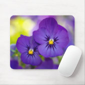 Lila Violas Mousepad (Mit Mouse)