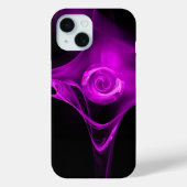 LILA VIOLET FRAKTAL ROSE Case-Mate iPhone HÜLLE (Rückseite)