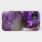 Lila, Violet und Mauve Iris Abstrakt Case-Mate iPhone Hülle (Rückseite (Horizontal))