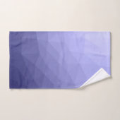 Lila violett-blaues Mesh-Omermuster Badhandtuch Set (Handtuch)