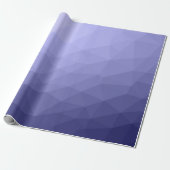 Lila violett-blaues Mesh-Omermuster Geschenkpapier (Ungerollt)