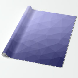 Lila violett-blaues Mesh-Omermuster Geschenkpapier