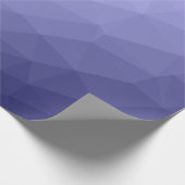 Lila violett-blaues Mesh-Omermuster Geschenkpapier (Ecke)