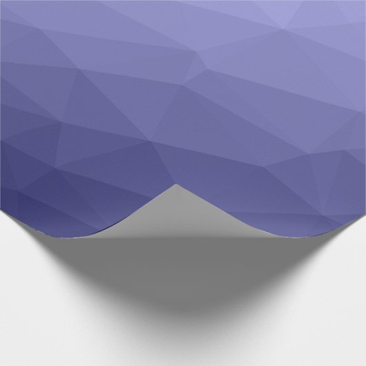 Lila violett-blaues Mesh-Omermuster Geschenkpapier (Ecke)
