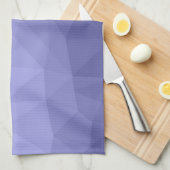 Lila violett-blaues Mesh-Omermuster Geschirrtuch (Viertel Falte)