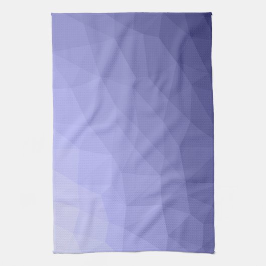 Lila violett-blaues Mesh-Omermuster Geschirrtuch (Vertikal)