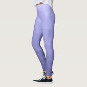 Lila violett-blaues Mesh-Omermuster Leggings (Links)