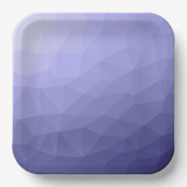 Lila violett-blaues Mesh-Omermuster Pappteller