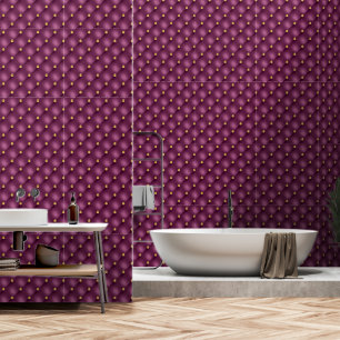 Lila Violett Gold Diamant gespeist Tapete