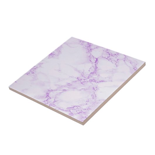 Lila violett Marmor Fliese (Seite)