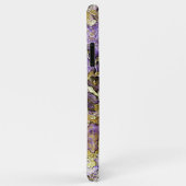 Lila Violett Rosa Goldmineralien Kunstmuster Case-Mate iPhone Hülle (Hinten/Rechts)