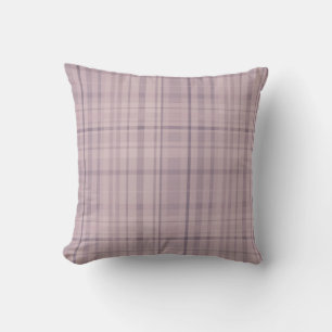 Lila Violett Rosa Karomuster Kissen