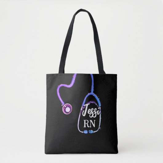Lila Violett von RN Stethoscope Tasche (Vorderseite)