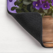 Lila Violette am Tag der Geburt Mousepad (Ecke)