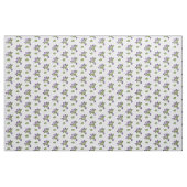Lila violette Blätter Aquarellmuster Stoff (Yard (91,4 cm))