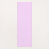 Lila violette Farbe in  Farbton, dezent Yogamatte (Rückseite)