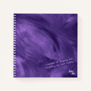 LILA violette Haze mit SPWW-Freisetzung Notizblock