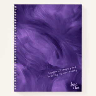 LILA violette Haze mit SPWW-Freisetzung Notizblock